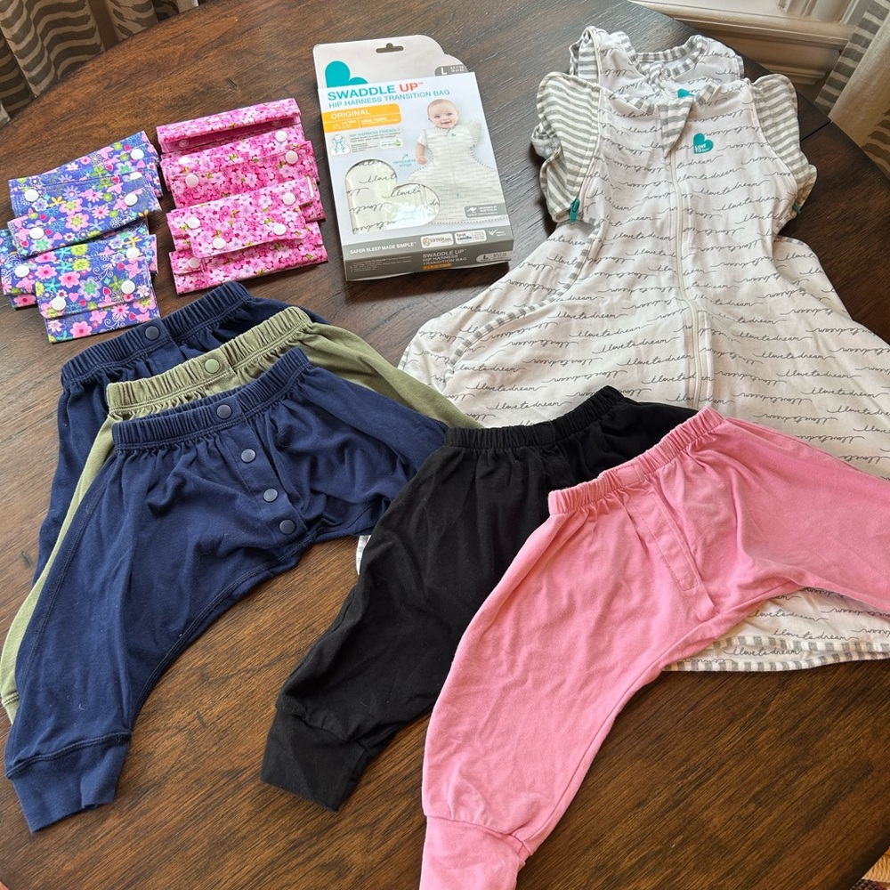 Hip Dysplasia gear perfect for Pavlik harness! All lightly used!